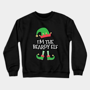 Beardy Elf costume beard Lover Christmas Men Gift Crewneck Sweatshirt